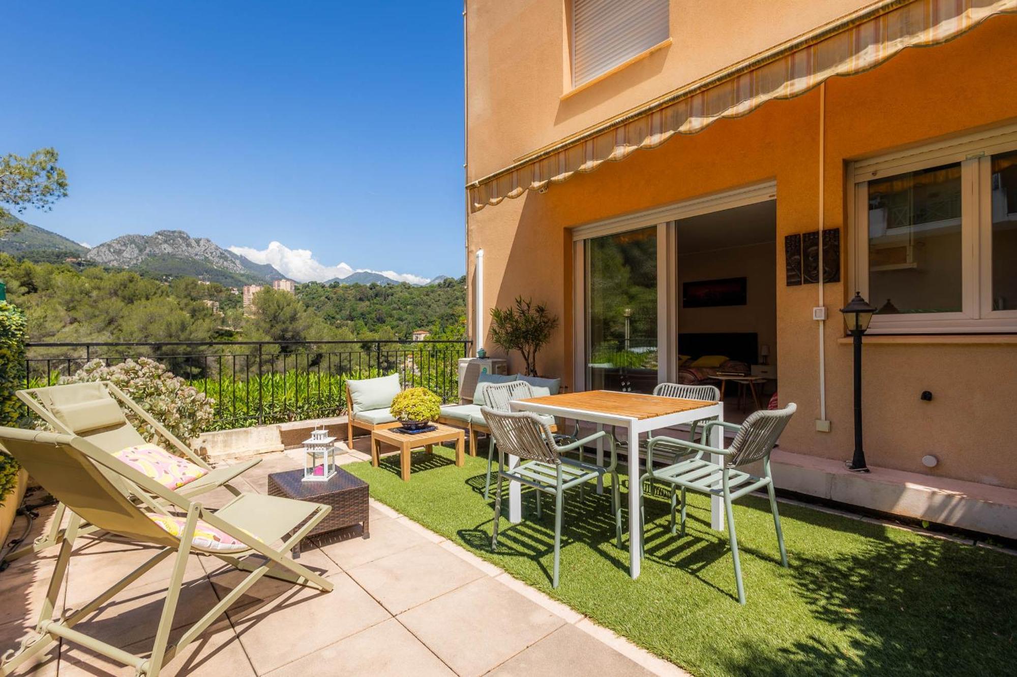 Mon Appart Avec Terrasse Et Piscine Roquebrune-Cap-Martin Ngoại thất bức ảnh